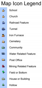 Map Icon Legend