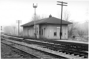 C&O Depot at Rush, KY in 1963.  Image copyright Dan Reil.